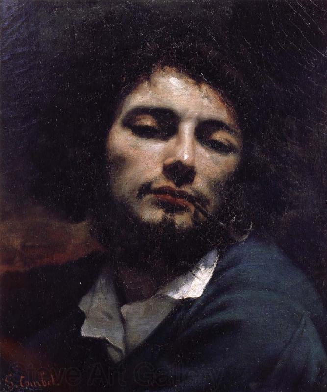 Gustave Courbet Self-Portrait Spain oil painting art